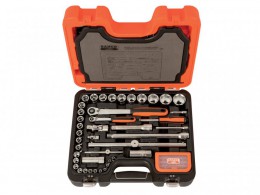 Bahco S95 1/4in & 1/2in Drive Socket & Mech Set of 95 Metric £154.95